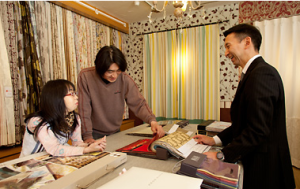 デコワークス　カーテンリフォーム　横浜